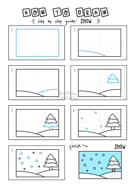Winter Cool Drawings