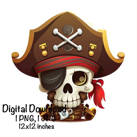 Cute Pirate Hat Clip Art