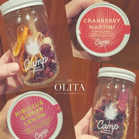 camp craft cocktails hibiscus ginger lemon