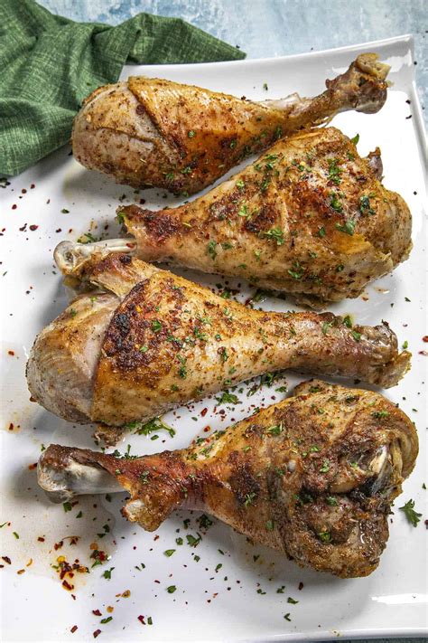 Roasted Turkey Legs Recipe - Chili Pepper Madness
