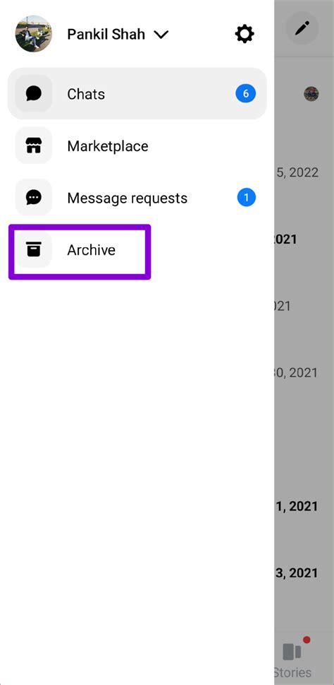 Image result for Messenger Notification History