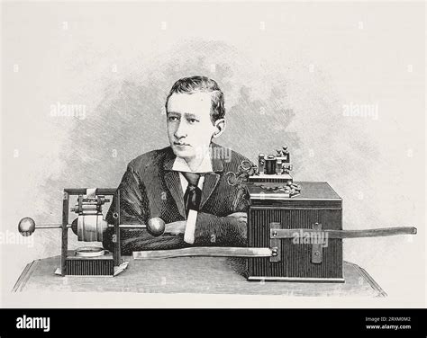 Guglielmo Marconi, inventeur d'un appareil pour la télégraphie sans fil - Guglielmo Marconi ...