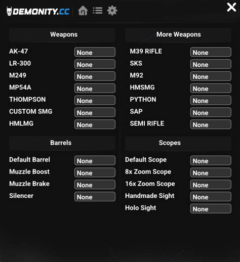 Image result for Rust Script Menu
