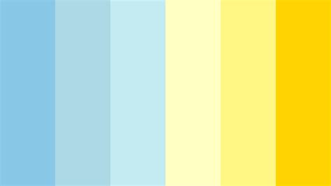 Pale Yellow Color Palette