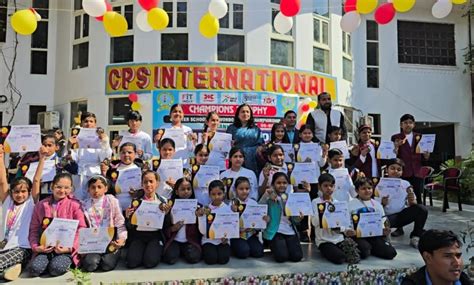 UP Ghaziabad News: Taekwondo competition at CPS International