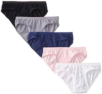 Buy Vanity Fair True Comfort Women`s Cotton Stretch 5-Pack Hipster, VF ...