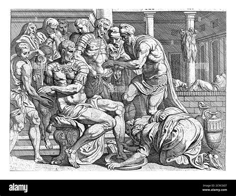 Telemachus And The Suitors
