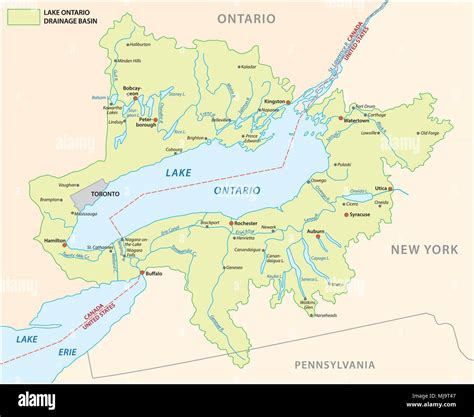 Lake Ontario Map