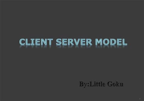 What Is Client Server Model 的图像结果
