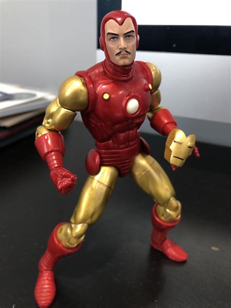 Picked up a classic iron man on sale and did some face-off surgery. : r/ActionFigures