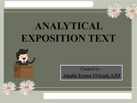 Image result for Analytical Exposition Examples