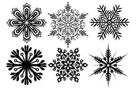 Image result for Basic Snowflake Shape