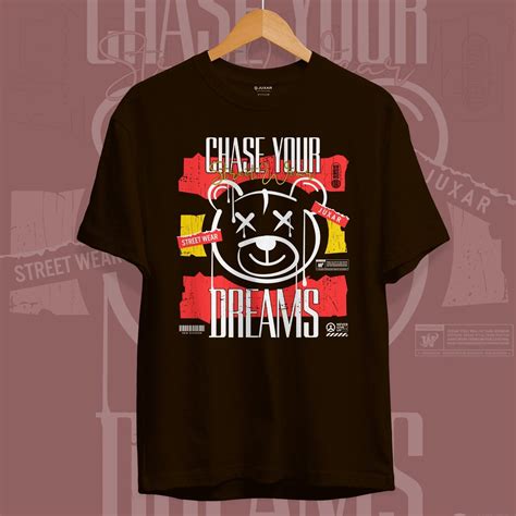Chase Ur Dreams Pure Cotton Round Neck T Shirt with Streetwear Style ...