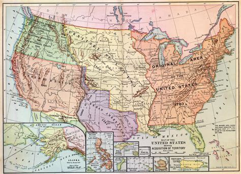 Map of the Louisiana Purchase