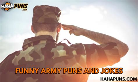 120+ Funny Army Puns And Jokes: Funny Duty