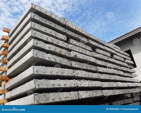 Precast Plank Concrete Slabs Royalty-Free Stock Image | CartoonDealer ...