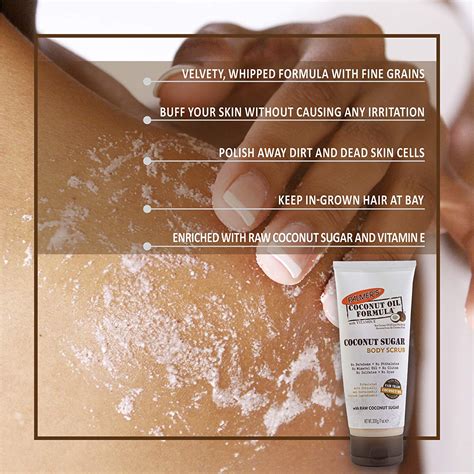 Palmer’s Coconut Oil Formula Coconut Sugar Body Scrub 200g - Cureka