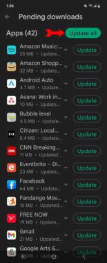Image result for Android App Update Images Examples