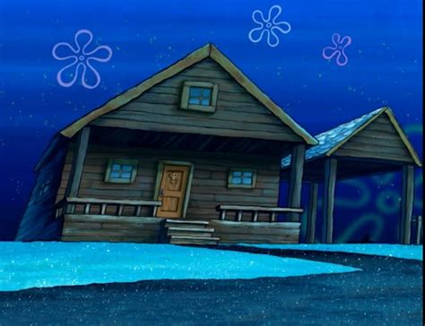 SpongeBob SquarePants House in the Snow