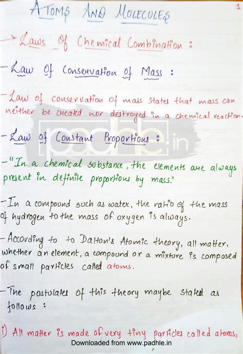 Image result for Handwritten Notes Class 9 Science