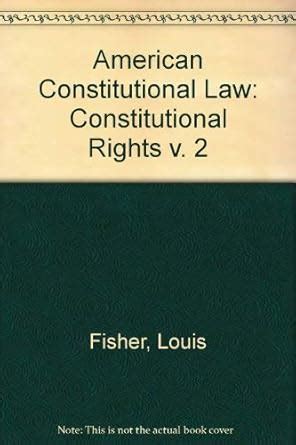 Buy Constitutional Rights (v. 2) (American Constitutional Law) Book ...
