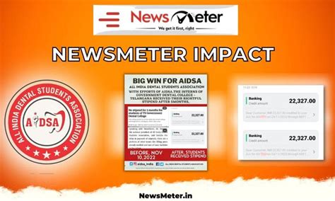 న్యూస్‌మీటర్ ఇంపాక్ట్‌: డెంటల్ విద్యార్థులకు తెలంగాణ ప్రభుత్వం స్టైఫండ్ ...