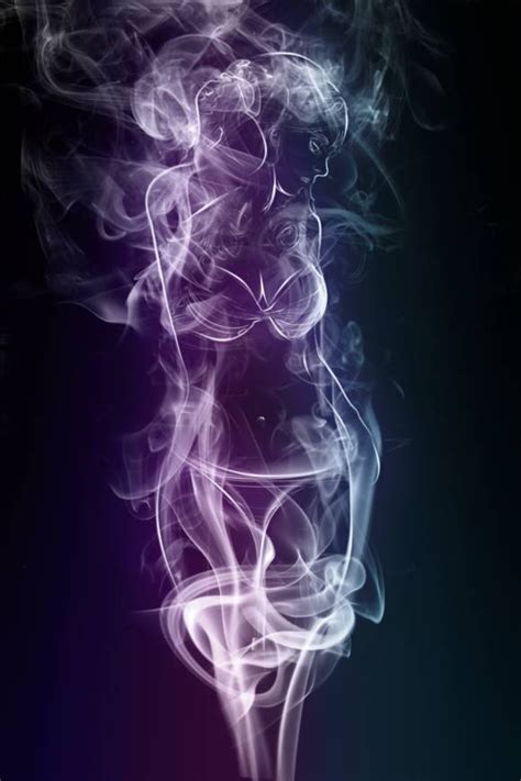 Photoshop制作简单飘逸的青色烟雾-PS实例教程-PSDEE教程网