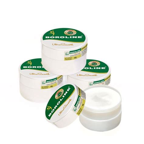 Boroline Ultra Smooth Night Cream for Dry Skin 40 gm X 4 plus FREE Bo ...