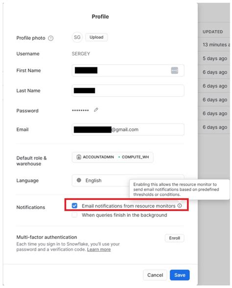 Image result for Snowflake Resource Monitoring