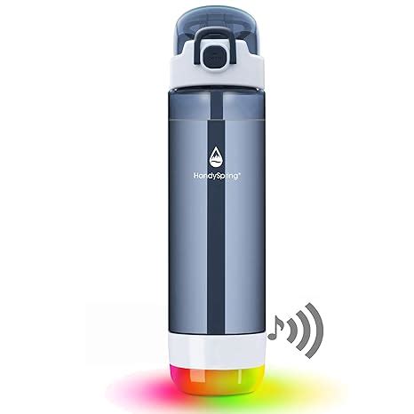 HANDYSPRING - Smart Water Bottle with Reminder to Drink Water - Lights ...
