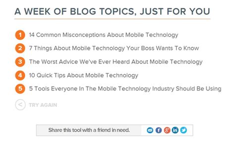 Image result for Blog Topic Generator