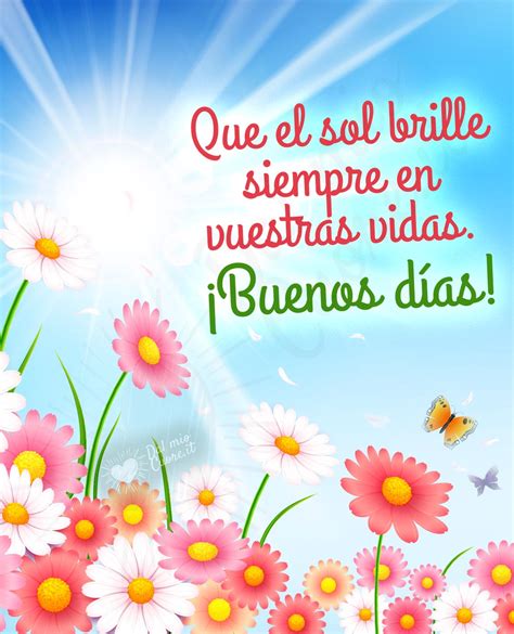 Buenos Días, Frases De Sol