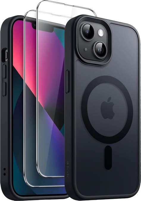 Jetech iPhone 13 Screen Protector Tutorial 的图像结果