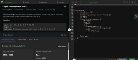 Image result for Check If Sum of Subarray Elements Is 0