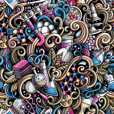 Cute Science Pattern 的图像结果