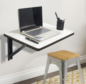 Muren Foldable Wall Mounted Study Laptop Table for Home/Office ...