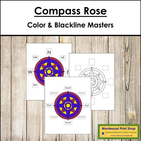 Image result for How to Use a Compass Printable