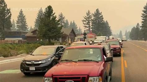 South Lake Tahoe: Fire evacuees on the move as shelters fill up