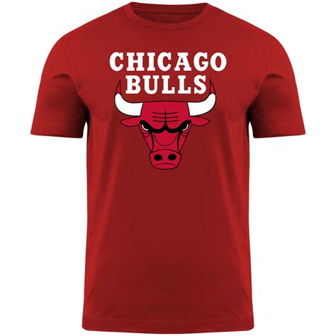 Chicago Bulls NBA Global Logo T-Shirt - Red | SportBuff Canada
