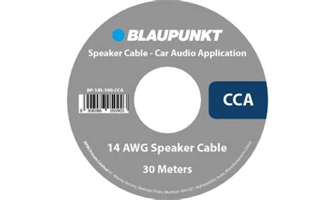 Blaupunkt BP-12S-100-CCA | Car Speaker Wire | Blaupunkt