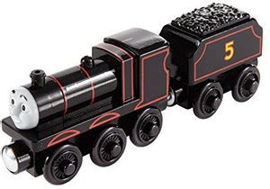 FISHER-PRICE Wooden Railway Set, Origins James Engine - Wooden Railway ...