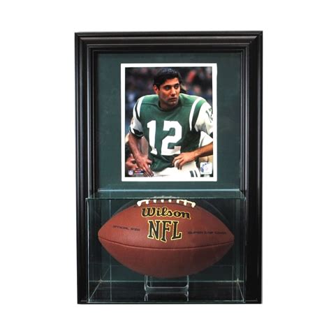 Wall Mounted Football Display Case With 8 X 10 - Etsy