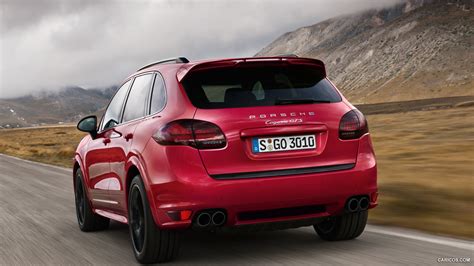 Porsche Cayenne GTS (2013) Red | Rear