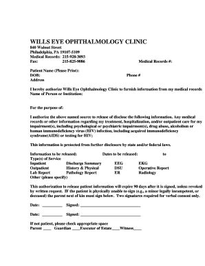 47 Medical Records Release Forms | pdfFiller