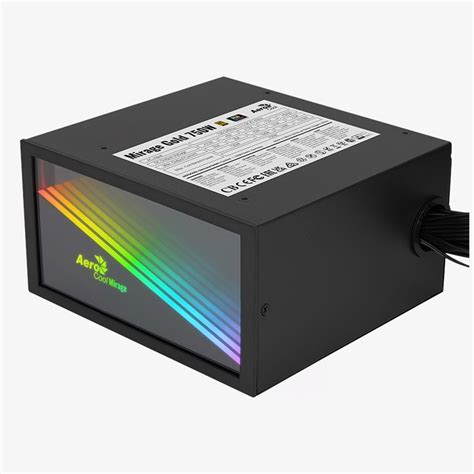 AEROCOOL MIRAGE 750W PSU, 80PLUS GOLD, RGB INFINITE MIRROR - Tablet Oid