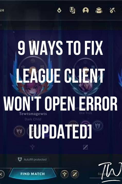 Image result for How to Fix LOL Client