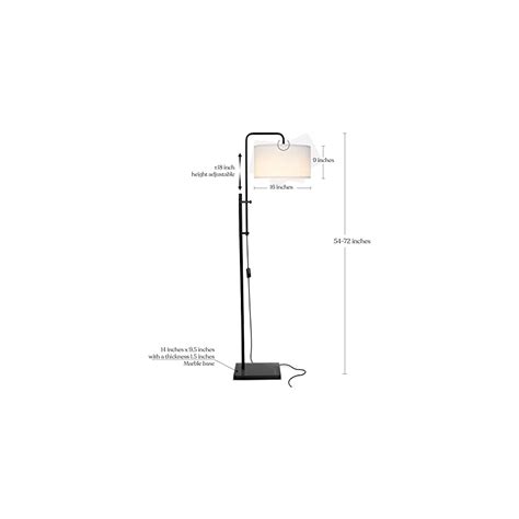 Buy Brightech Leo Mid-Century Modern Standing Lamp for Bedroom ...