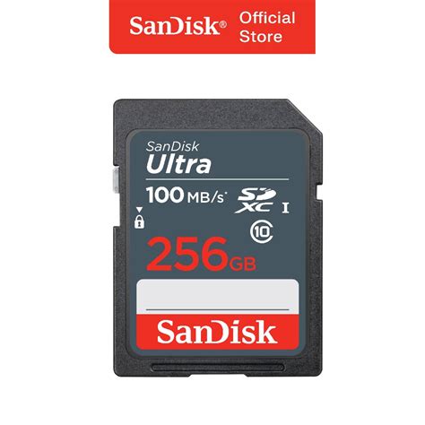 Jual SD Card 256GB SanDisk Ultra UHS-I Class 10 up to 100Mbps - Garansi ...