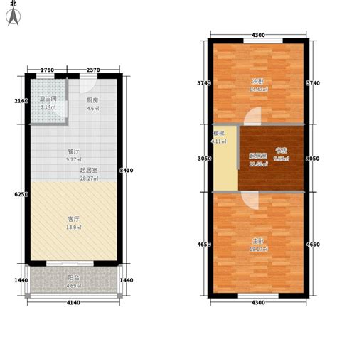 40平米长条形单身公寓设计之卧室装修效果-家居美图_装一网装修效果图