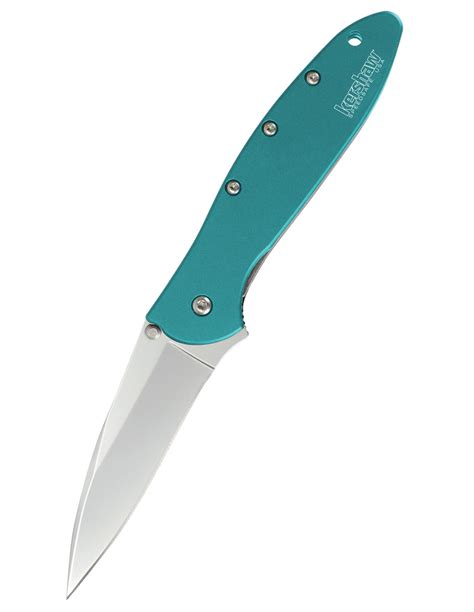 Kershaw Leek Pocket Knife, Teal ⚔️ Medieval Shop